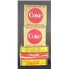Image 1 : 2 cases of 4, 1 gal Coke syrup bottles and 3 cases
