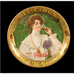  1905  Coca-Cola tip tray 4 diameter