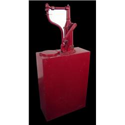 20 gal, hand pump gas station oiler