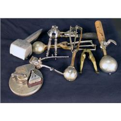 Lot of 4 Ice Cream Scoops plus