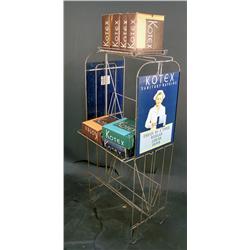 Store Display Rack for Kotex and Kleenex