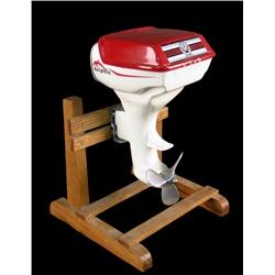 Murray boat motor on stand, all original and runs