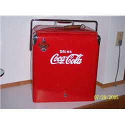 Restored Coca-Cola Cooler