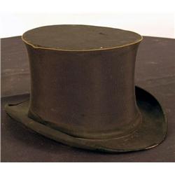 Silk Top-Hat with a Paris, France label