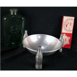 lot of 3 Coca-Cola items: