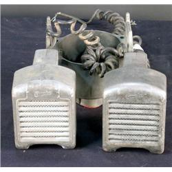 Pair of Drive-in movie speakers