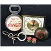 Image 1 : 1 lot of 5 misc Coca-Cola items: