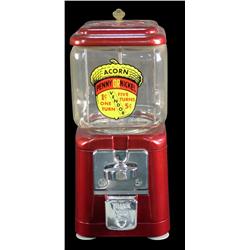 1948 1 cent 5 cent Acorn vendor w/ embossed globe