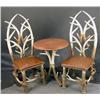 Image 1 : Set of Animal Antler furniture 2 chairs and table