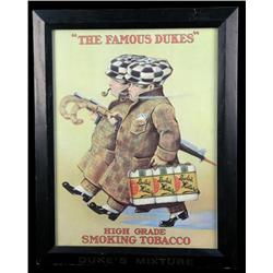 The Famous Dukes  smoking tobacco sign