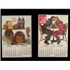 Image 1 : 1966 and 1969 Coca-Cola calendars, complete