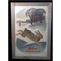 Winchester Western with rabbit in picture