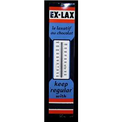 Ex-Lax porcelain thermometer  great condition