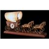 Image 1 : Covered Wagon,   lamp  clock   works