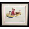 Image 1 : Disney print of Little Toot canal boat