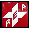 Image 1 : REA (Railway Express Agency) porcelain sign