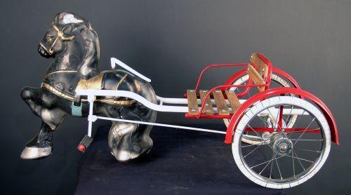 horse and cart toy