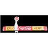Image 1 : 1 lot of 2, screen door, Coca-Cola items