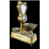 Image 1 : Counter-top scale Pooley and Sons gold in color