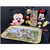 Image 1 : 1 lot of misc Mickey Mouse collectible items
