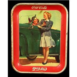 Coca-Cola serving tray