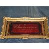 Image 1 : Budweiser, Millenium Saloon Mirror, red and gold