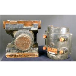 Link-Belt foundry molds (2pcs) #24139