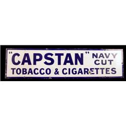 Capstan Navy Cut cigarettes, porcelain sign
