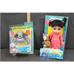 (2) Monsters Inc Toys