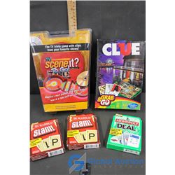 Roadtrip Games Scene it?, Monopoly, Scrabble & Clue