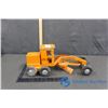 Image 1 : Tonka #600 Orange Road Grader w/ Solid Rubber Wheels