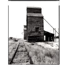 Lee Silliman, "Wooden Twins, Hobson," Medium Format photograph on paper