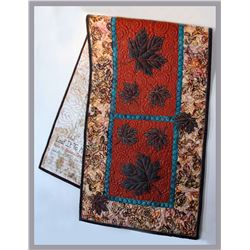 Shawna Crawford, "Leaf it to Me," quilted table runner