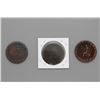 Image 1 : 3 1797 Rare 2 ounce Cartwheel pennies