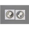 Image 2 : 2 1987 Canada Silver Dollars Prooflike
