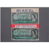 Image 1 : Canadian $1 and $2 bills