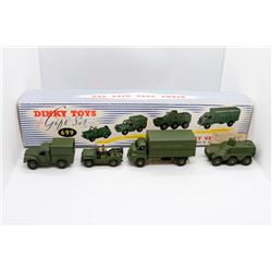 Military Vehicles Gift Set (Includes Austin Champ – 674, 1-Ton Cargo Truck – 641, Armoured Personnel