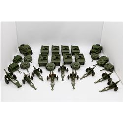 7 Units Consisting of Personnel Carrier, Ammunition Trailer and Cannon, Armor Personnel Carrier, 2 A