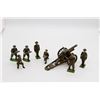 Image 1 : Soldiers with Artillery Field Gun and Ammunition