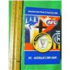 Image 1 : SELECTIVELY GOLD PLATED 5 DOLLAR PROOF COIN (AUSTRAILIA) *2004* (AUSTRAILIAN FOOTBALL LEAGUE) *ROYAL