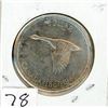 Image 1 : ONE DOLLAR COIN (CANADA) *1967* (SILVER)