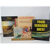 Image 3 : LOT OF 5 BOOKS (FOUR SEASONS WEST, THE WIT OF THE IRISH, HEARALDRY, BIGGAR SK., AMERICAN MOUNTAIN SO