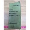 Image 1 : OPD CHEMICAL BUYERS DIRECTORY BOOK (1968-69)