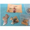 Image 3 : LOT OF ASSORTED PINS AND MEXICAN SILVER
