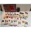 Image 1 : LARGE LOT OF TOBACCO SILKS AND TAGS (ALSO INCLUDES DURHAM POUCH)