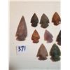 Image 2 : LOT OF 15 SHARPENED FIELD STONES (ONE IS 2 INCHES LONG)