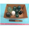 Image 1 : LOT OF ASSORTED INSULATORS & 1 PIN