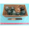 Image 1 : LOT OF ASSORTED INSULATORS & 1 PIN