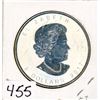 Image 2 : FIVE DOLLAR COIN (CANADA) *2017* (1 OZ 99.99 FINE SILVER) *MAPLE LEAF*