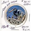 Image 1 : TEN DOLLAR COIN (CANADA) *2017* (99.99 SILVER) *GREAT BLUE HERON*